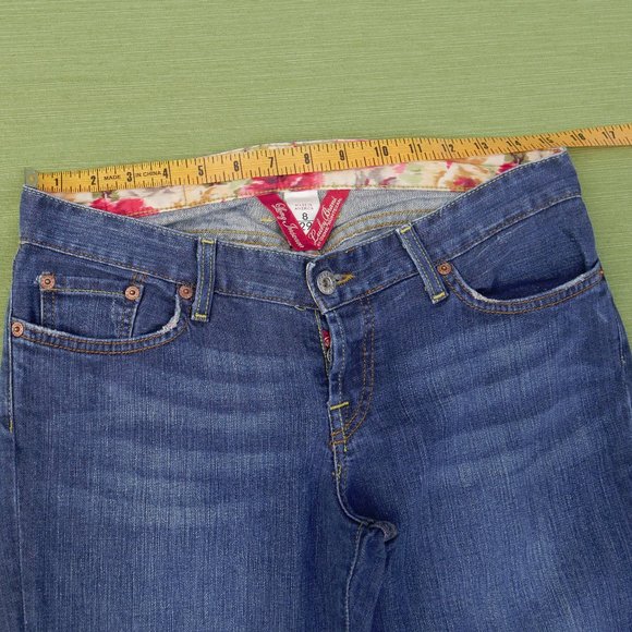 Lucky Brand Sweet Dream Jeans Size 8 Size 29 Long Length - Picture 5 of 12